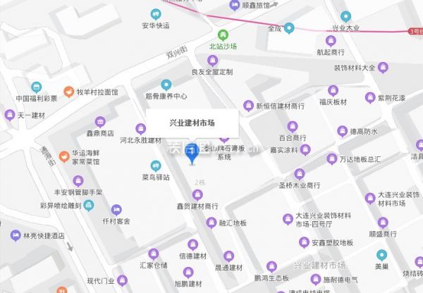 大连兴业建筑装饰材料交易市场图片/